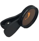 AquariClip 2.0 Solid Orange HD Universal Phone Lens
