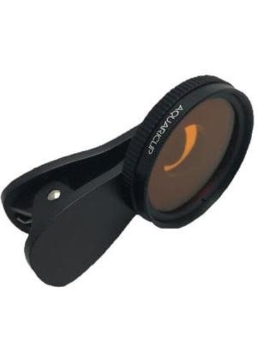 AquariClip 2.0 Solid Orange HD Universal Phone Lens