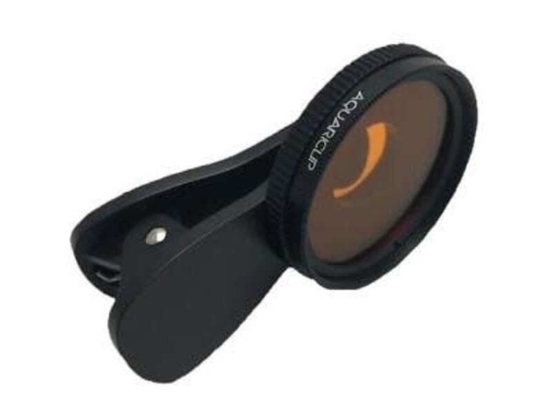 AquariClip 2.0 Solid Orange HD Universal Phone Lens