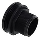 LifeGard Aquatics 1-1/2" Slip x FPT ABS Bulkhead