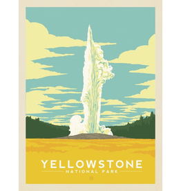 Yellowstone National Park Grand Prismatic Springs 18x24 Poster Budd Finn