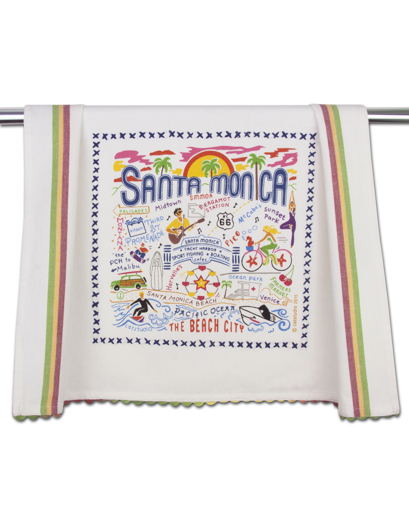 Santa Monica Dish Towel Budd + Finn