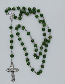 Rosary Emerald Seafoam