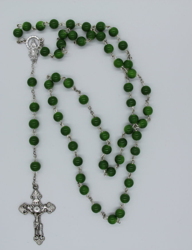 Rosary Emerald Seafoam