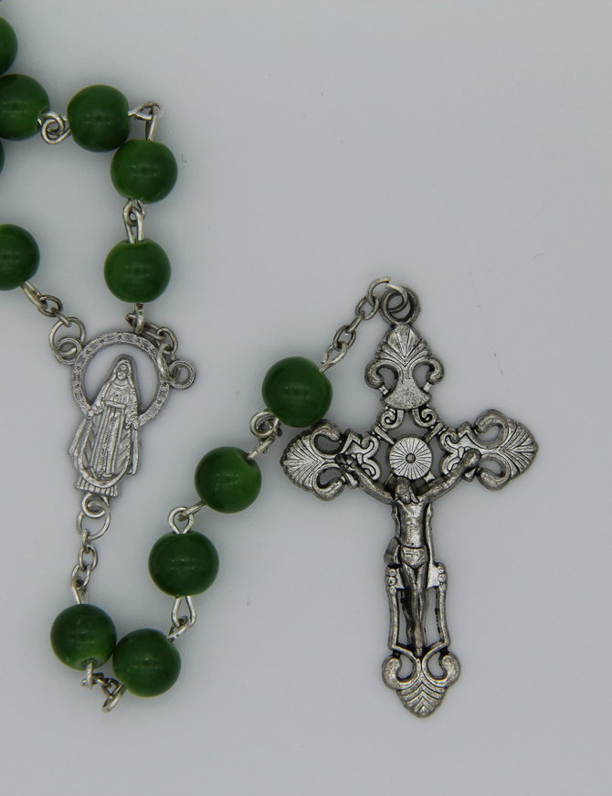 Rosary Emerald Seafoam