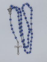 Rosary Aqua Glass Bead 6mm