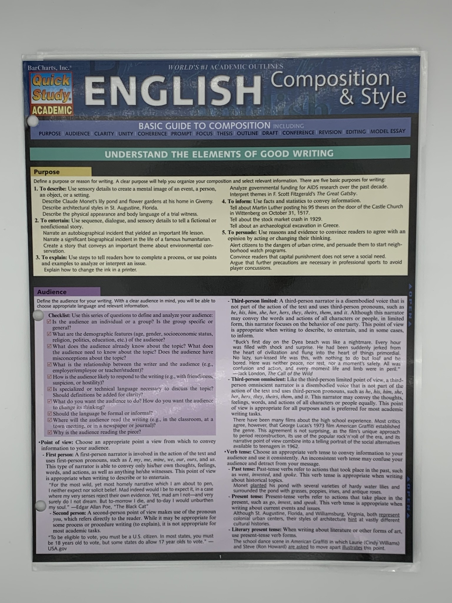English Composition & Style - St. Mary's University