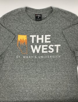 The West Triblend Tee Graphite