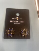 St. Mary's Star Stud Earrings