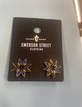 St. Mary's Star Stud Earrings