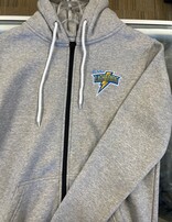 Lightning Athletics Premium Grey Zip Hoodie