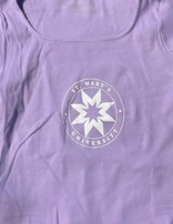 Scalloped Short Hem Seal Ladies Tee