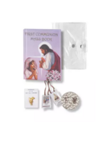 White/Purple Communion Set