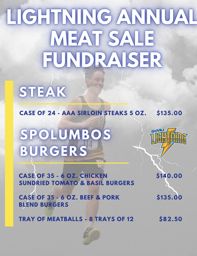 Lightning Athletics Annual Meat Sale Fundraiser 2026