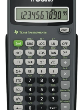 TI - 30 XA Calculator