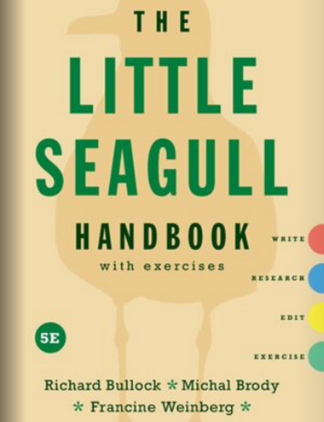 The Little Seagull Handbook 5th Edition