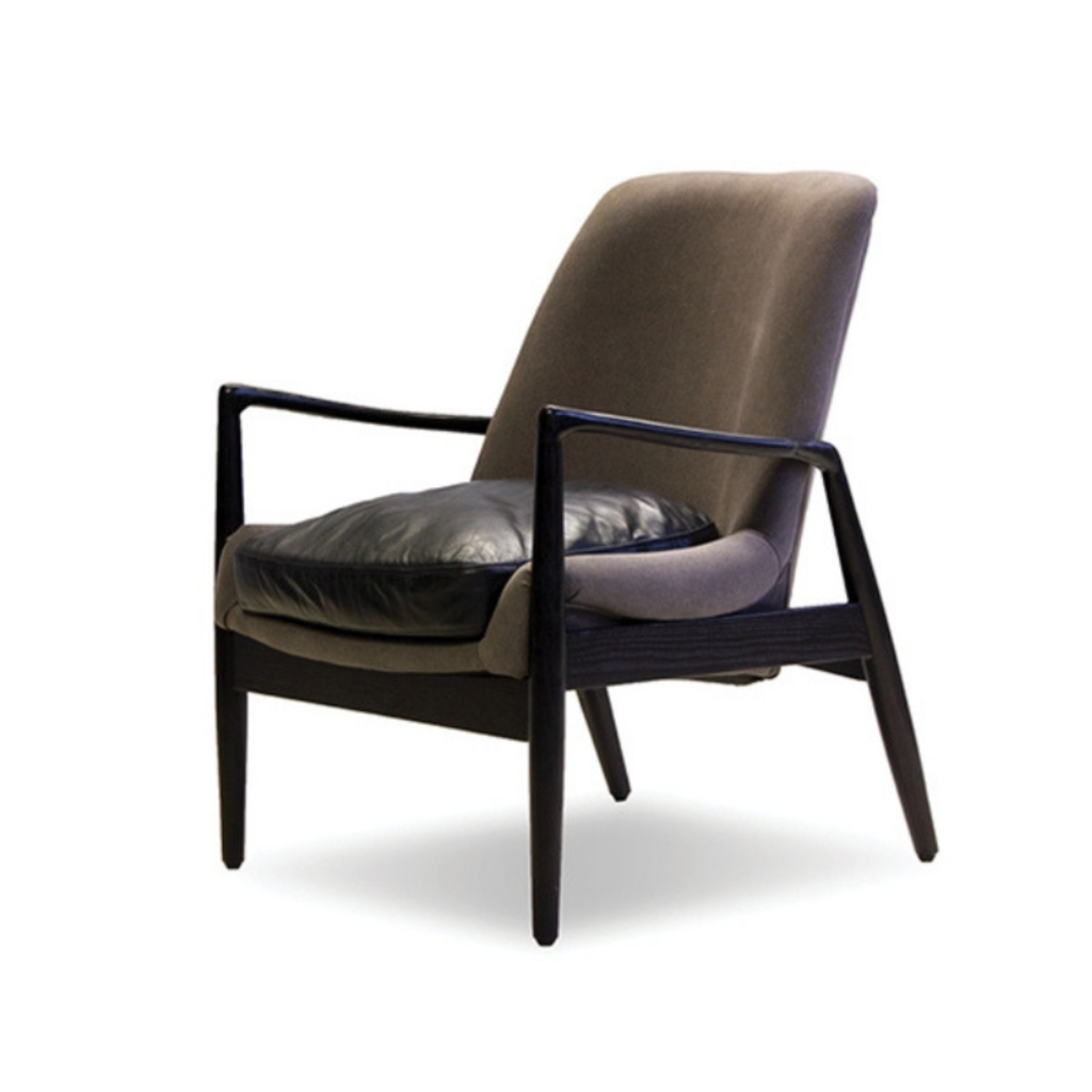 Ramona Occasional Chair Grey Black