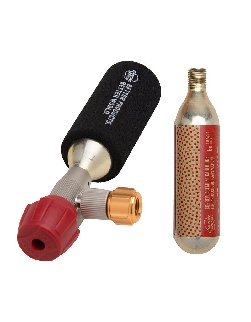 Planet Bike Red Zeppelin CO2 Inflator