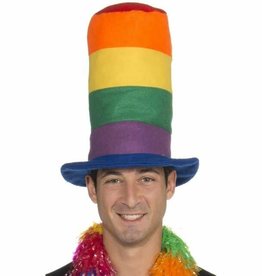Rainbow Stovepipe Hat