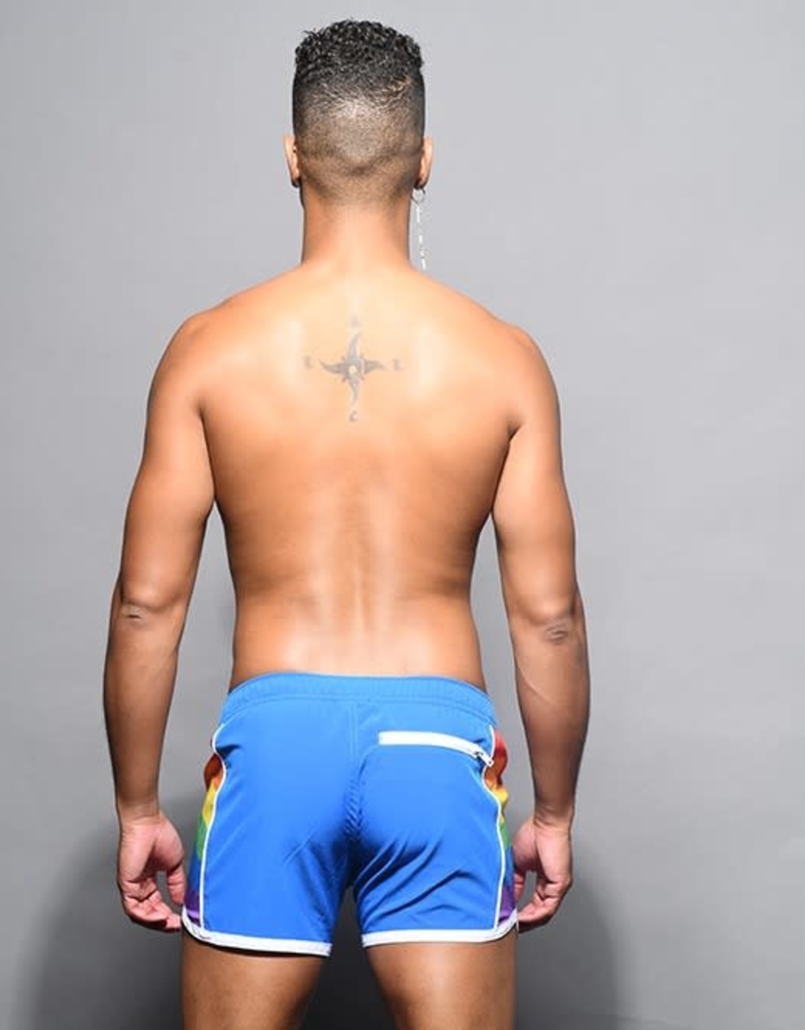 Andrew Christian Pride Active Swim Shorts (in store purchase only)