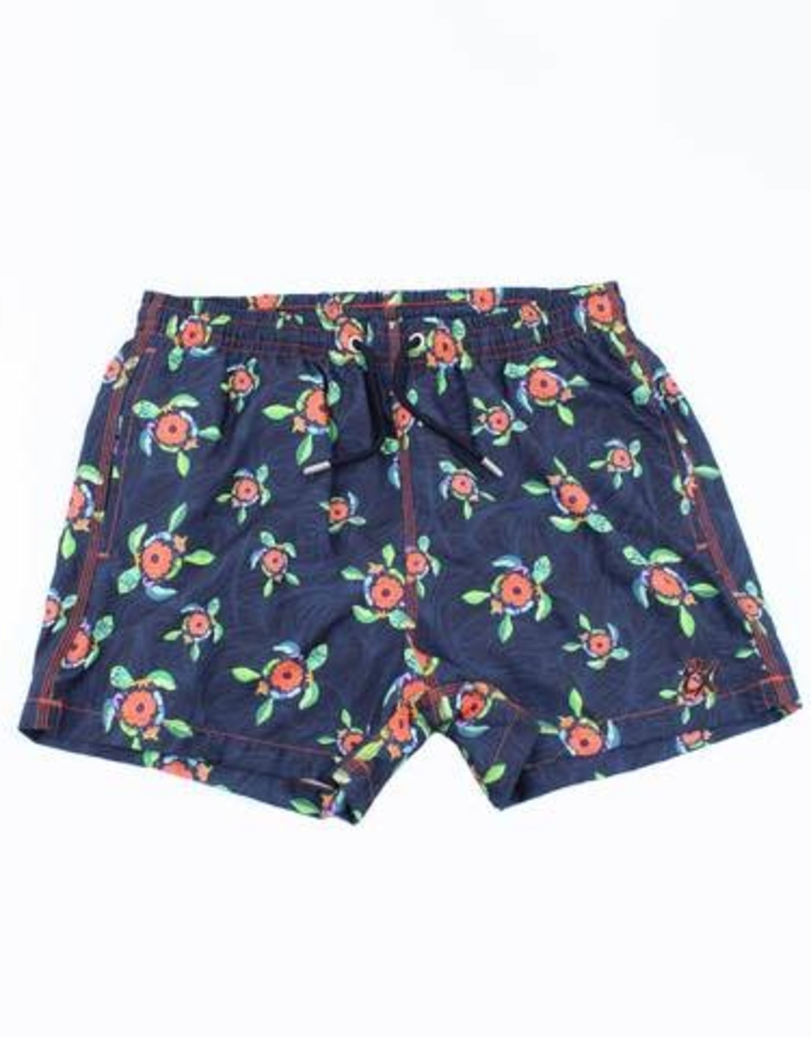 Eight X Navy Turtle Swim Trunk