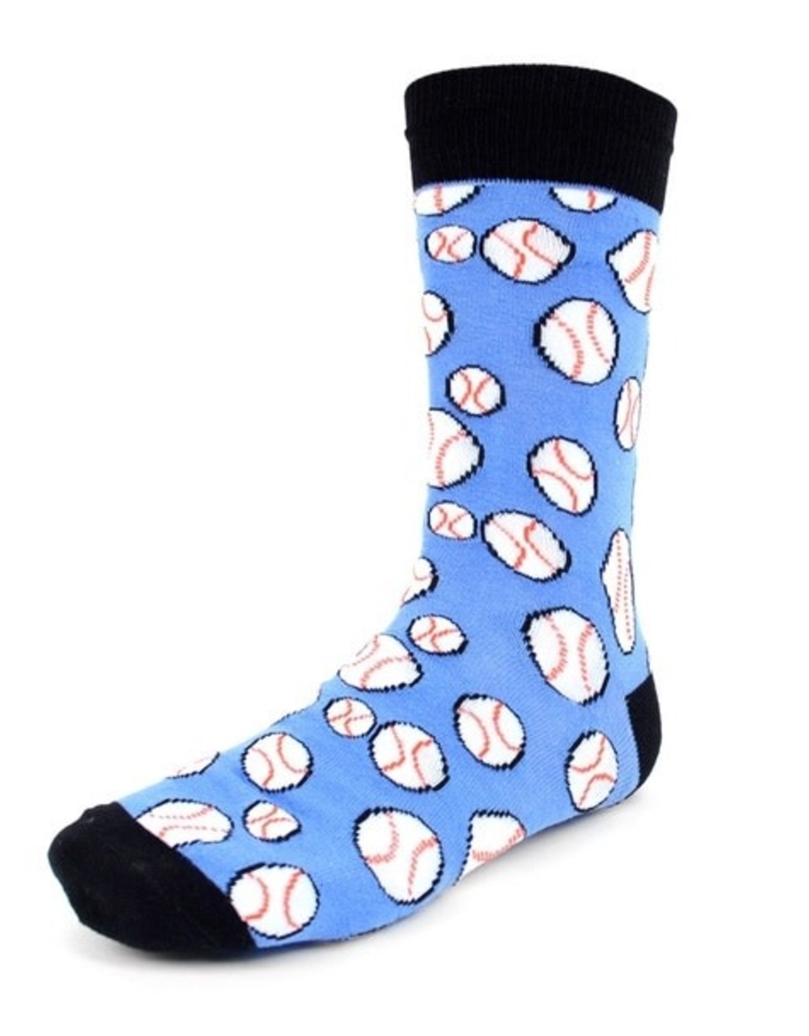 Selini Blue Baseball Socks