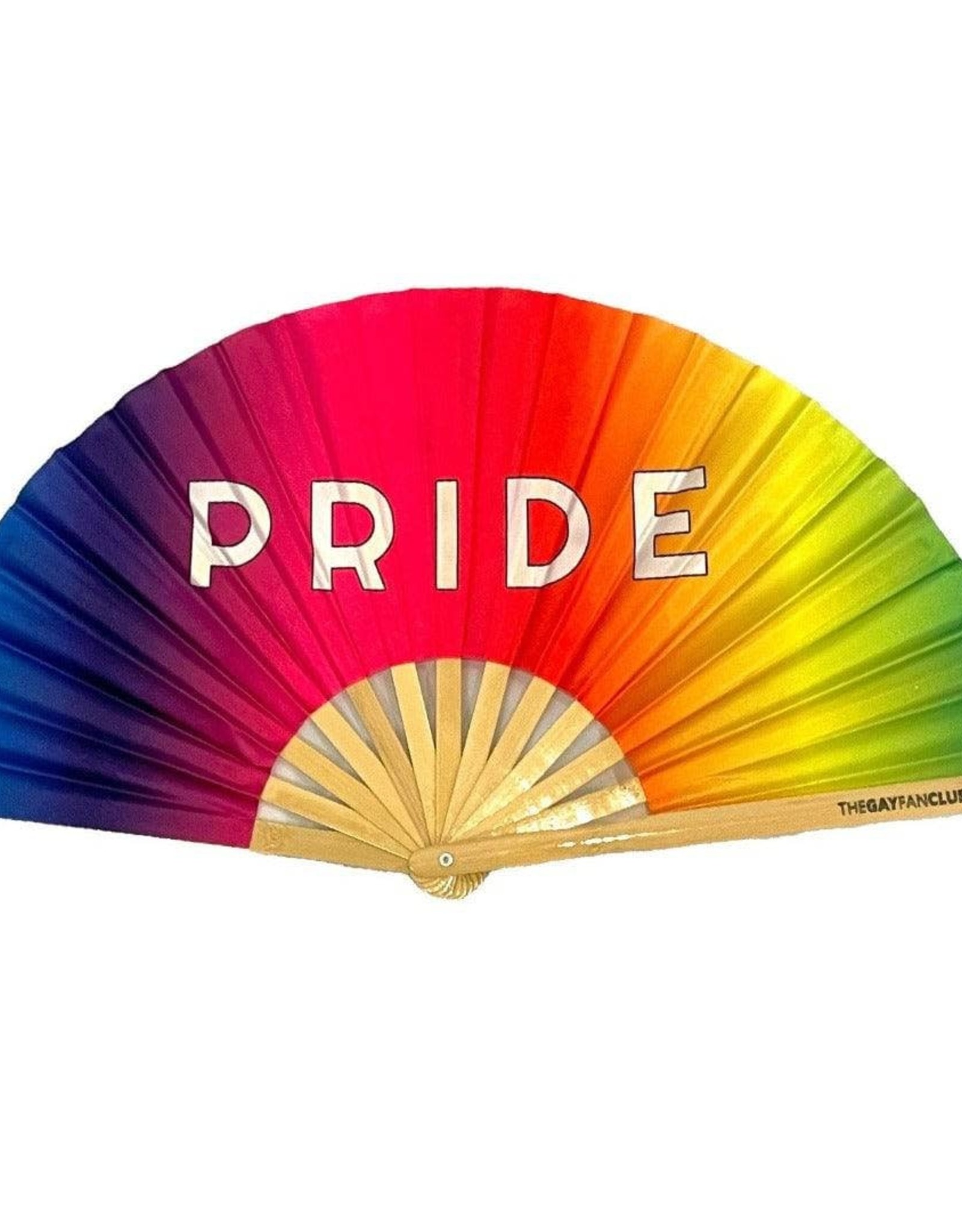 Gay Fan Club Rainbow Pride Fan