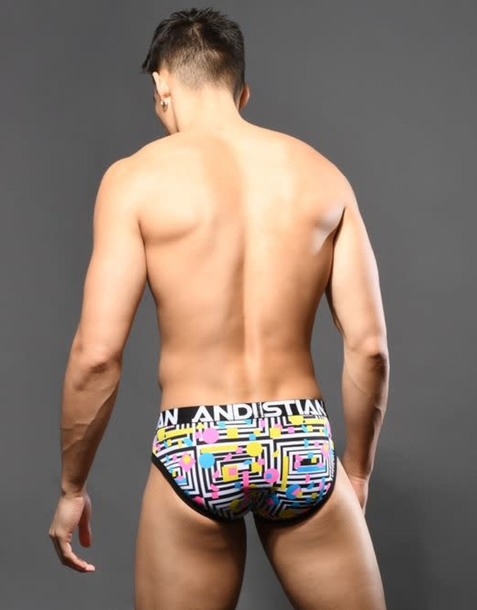 Andrew Christian Geometric Brief (in store purchase only)