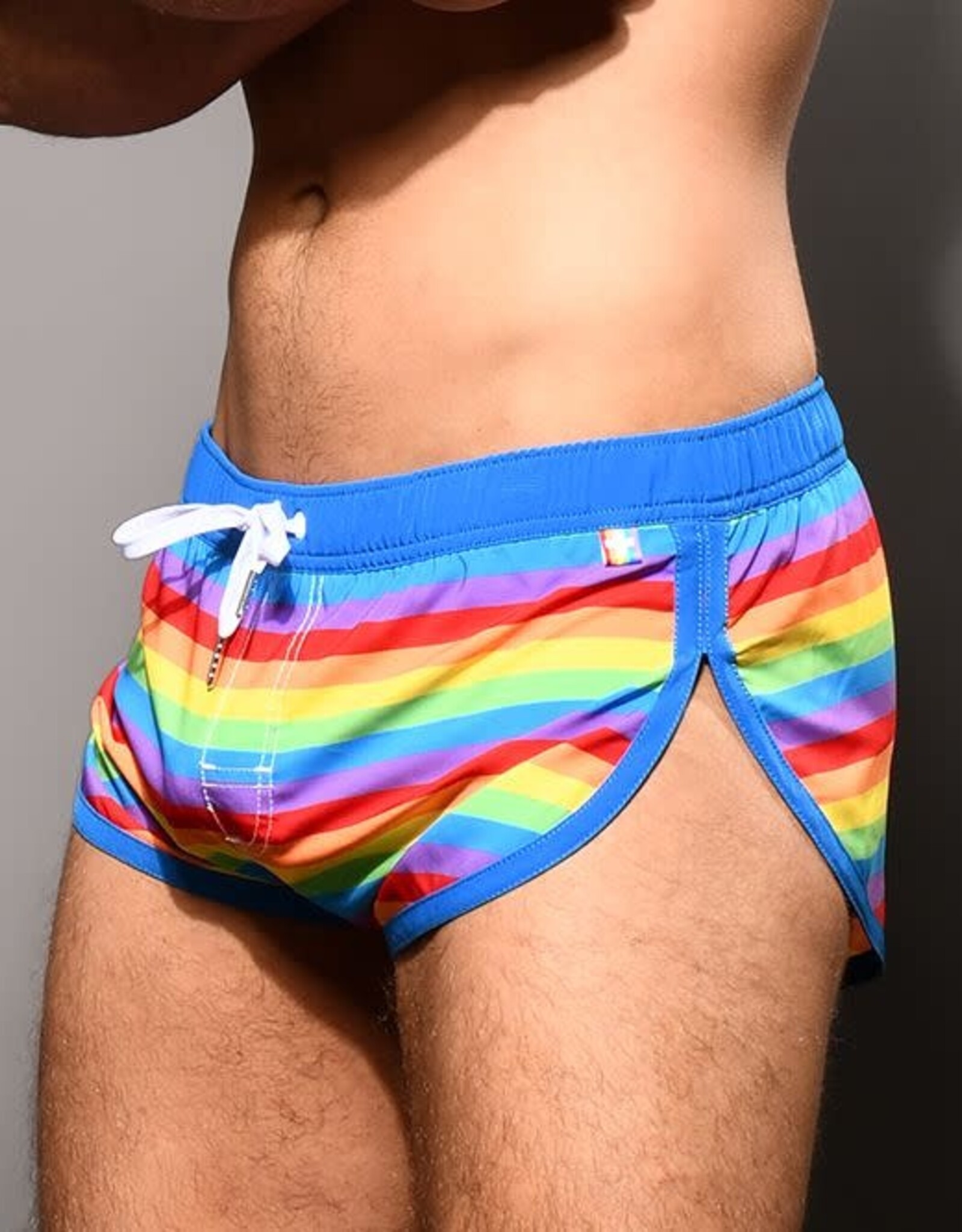 Andrew Christian Short Pride Swim Shorts (in-store purchase only)