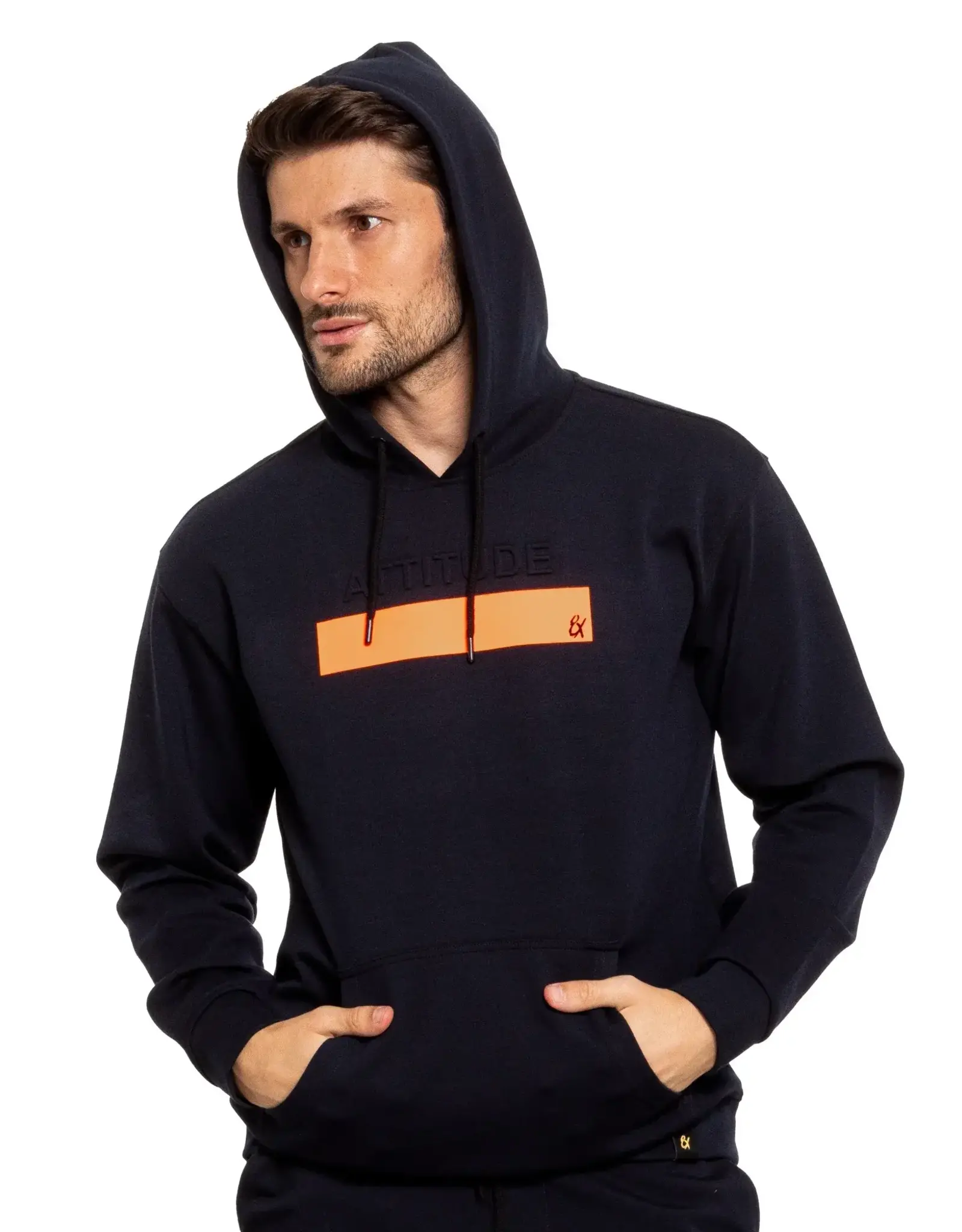 Eight X Attitude Hoodie - Navy