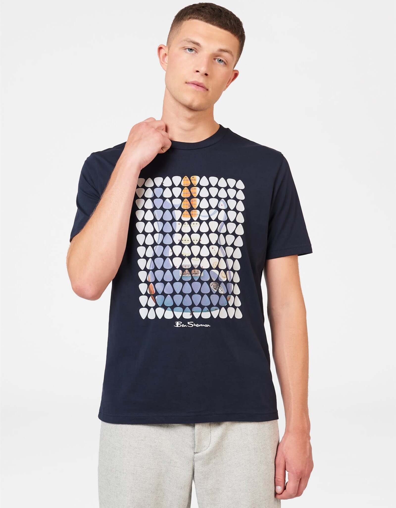 Ben Sherman Plectrum Art Tee