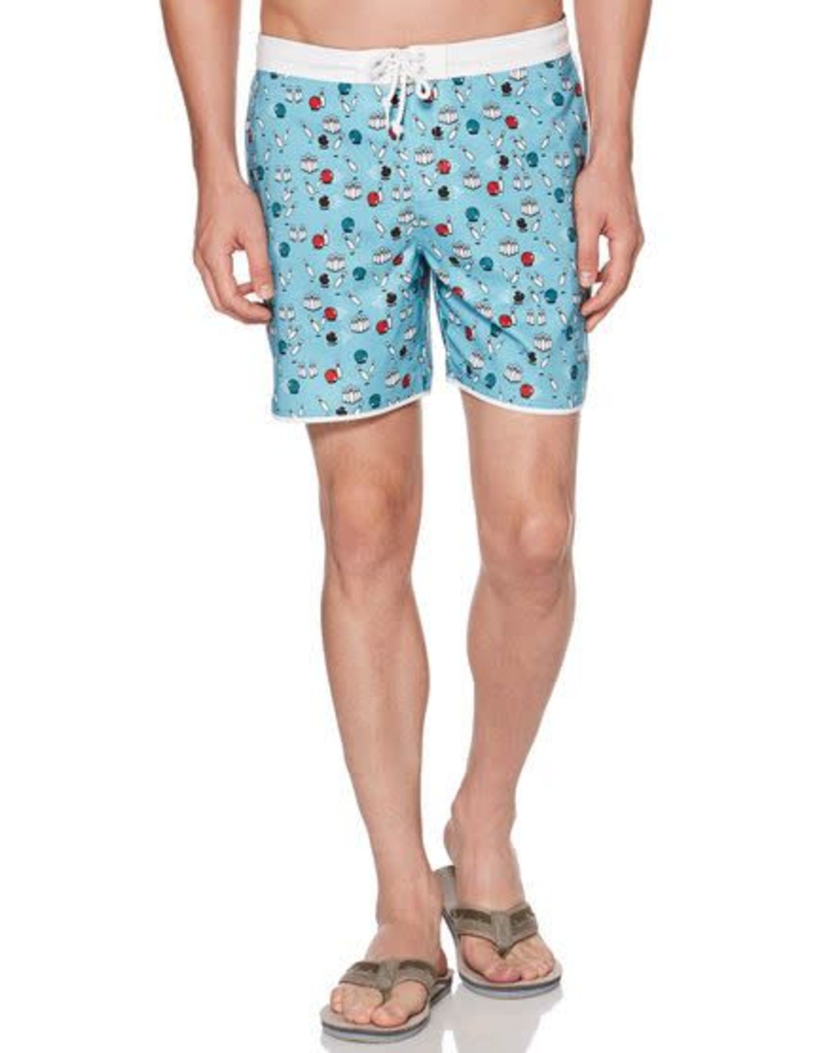 penguin swim trunks