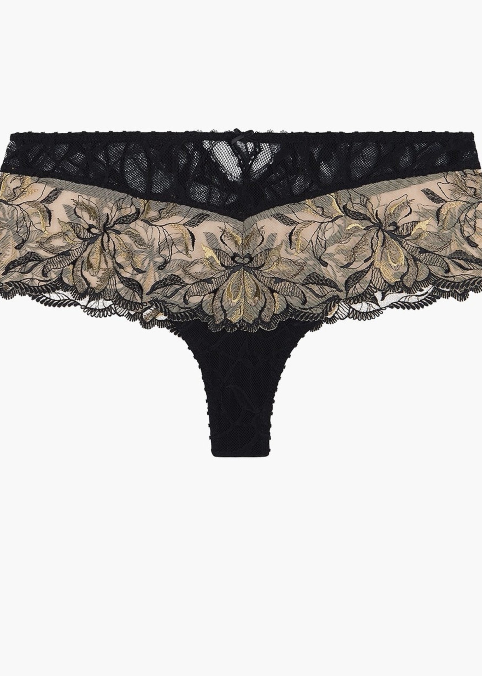 Culotte Aubade Saint Tropez Encre de chine QF70 Lingerie Lalonde