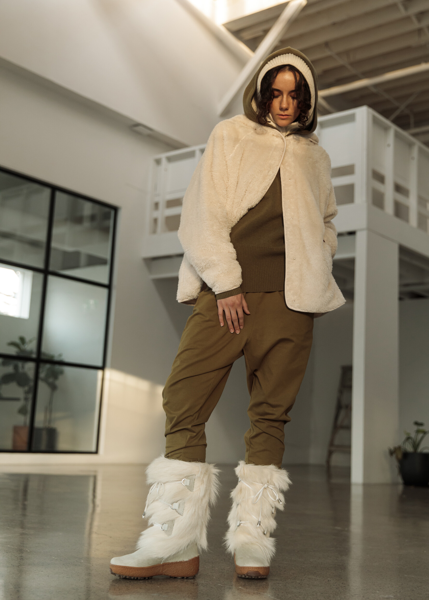 Z supply Jacket Paper Label Myra sherpa