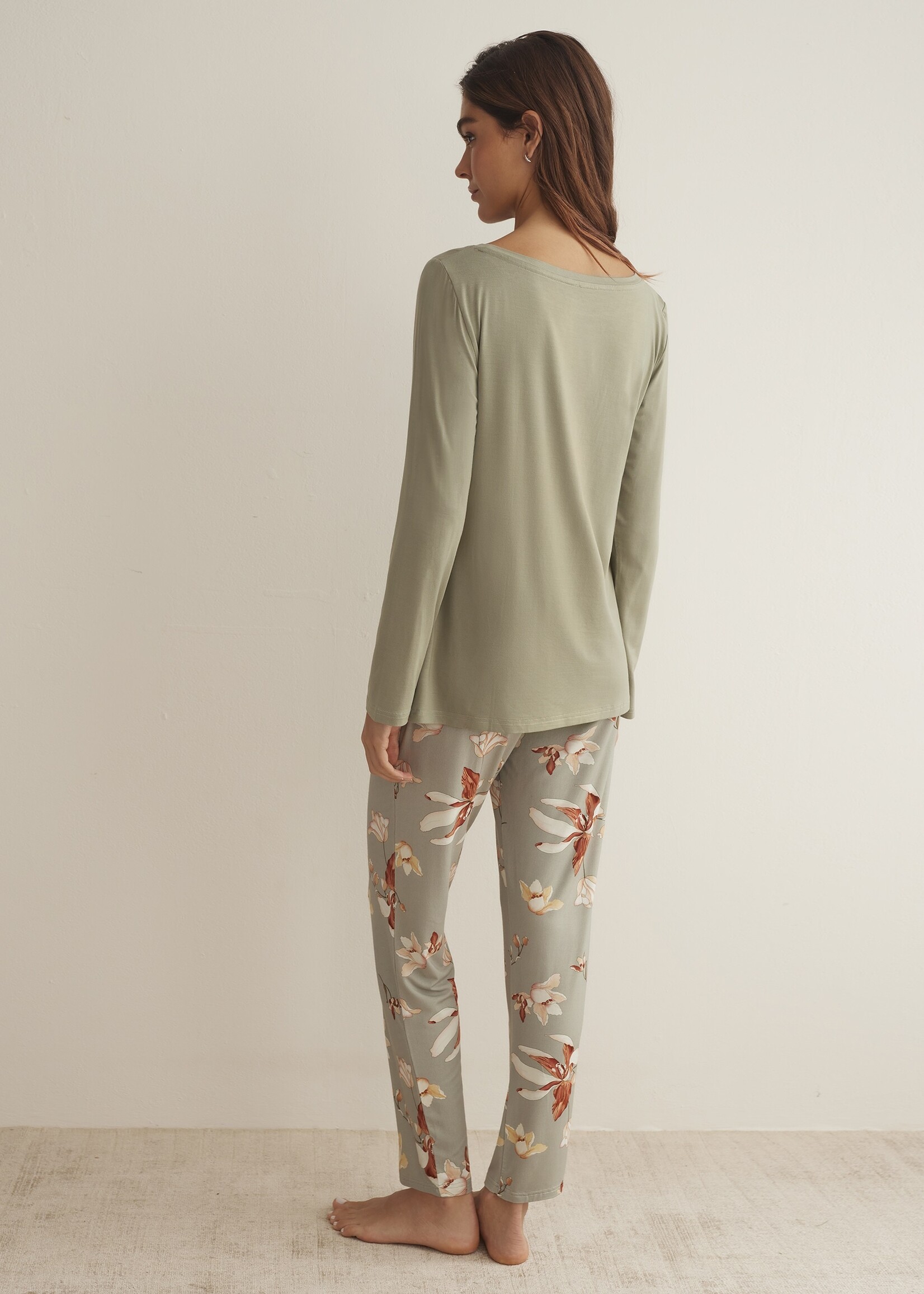 Selmark Pyjama Selmark Flores P9273