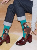 Bleu Forêt Chaussettes BF Teckel 6579