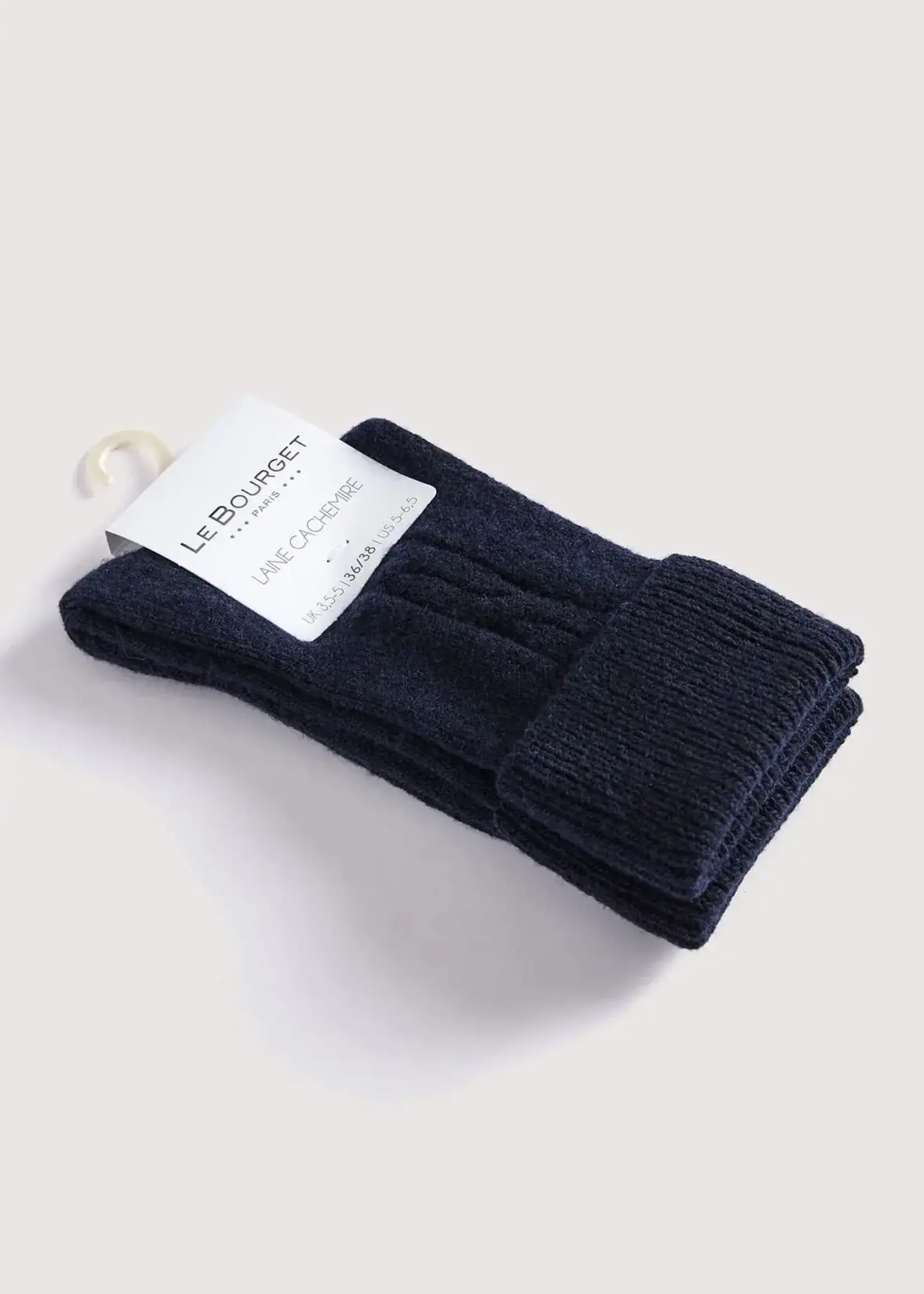 Le Bourget Chaussettes Le Bourget torsadées cachemire 10V8