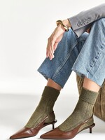 Le Bourget Chaussettes Le Bourget torsadées cachemire 10V8