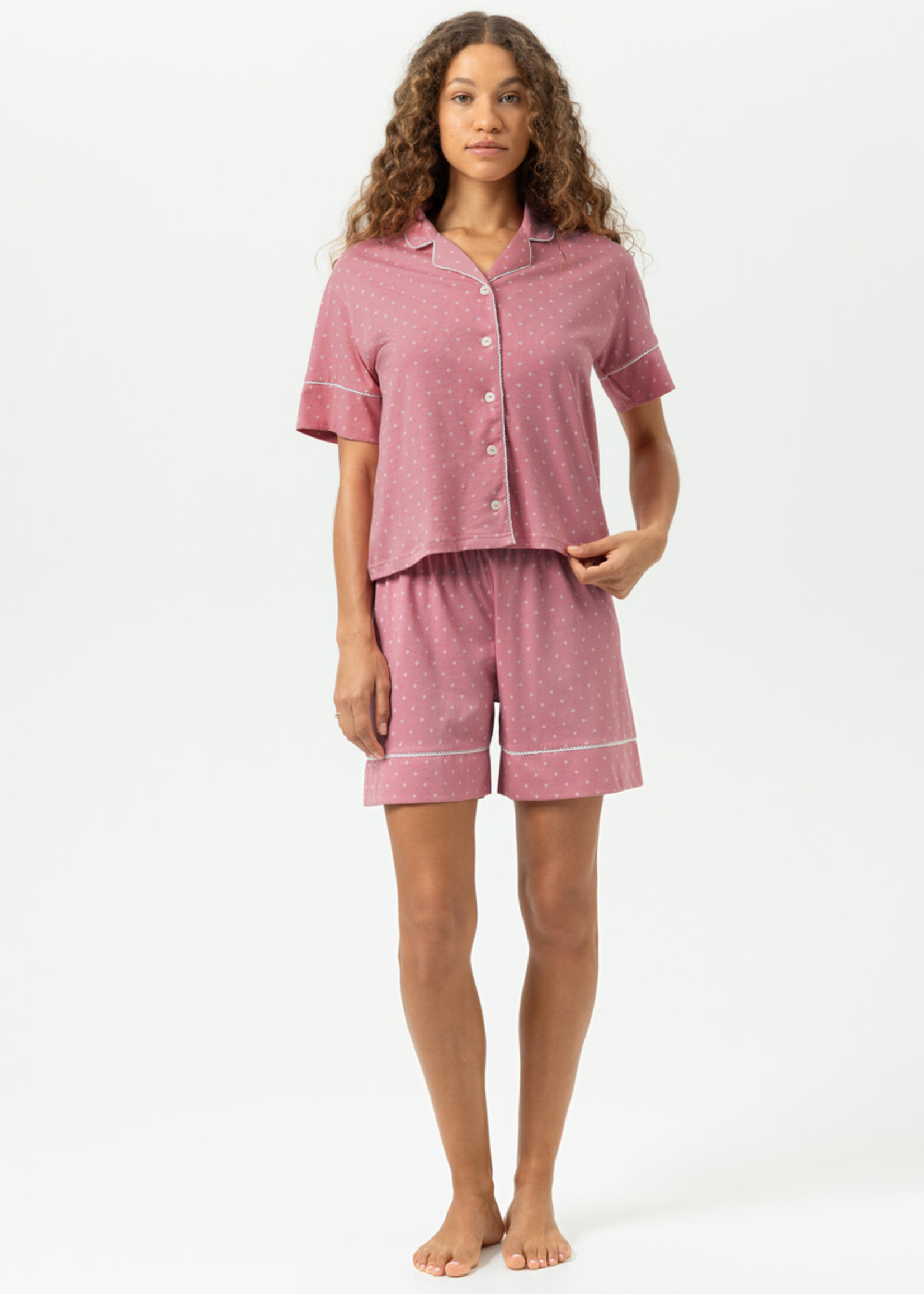 Mey Pyjama - short Mey Crochet dots 1240121