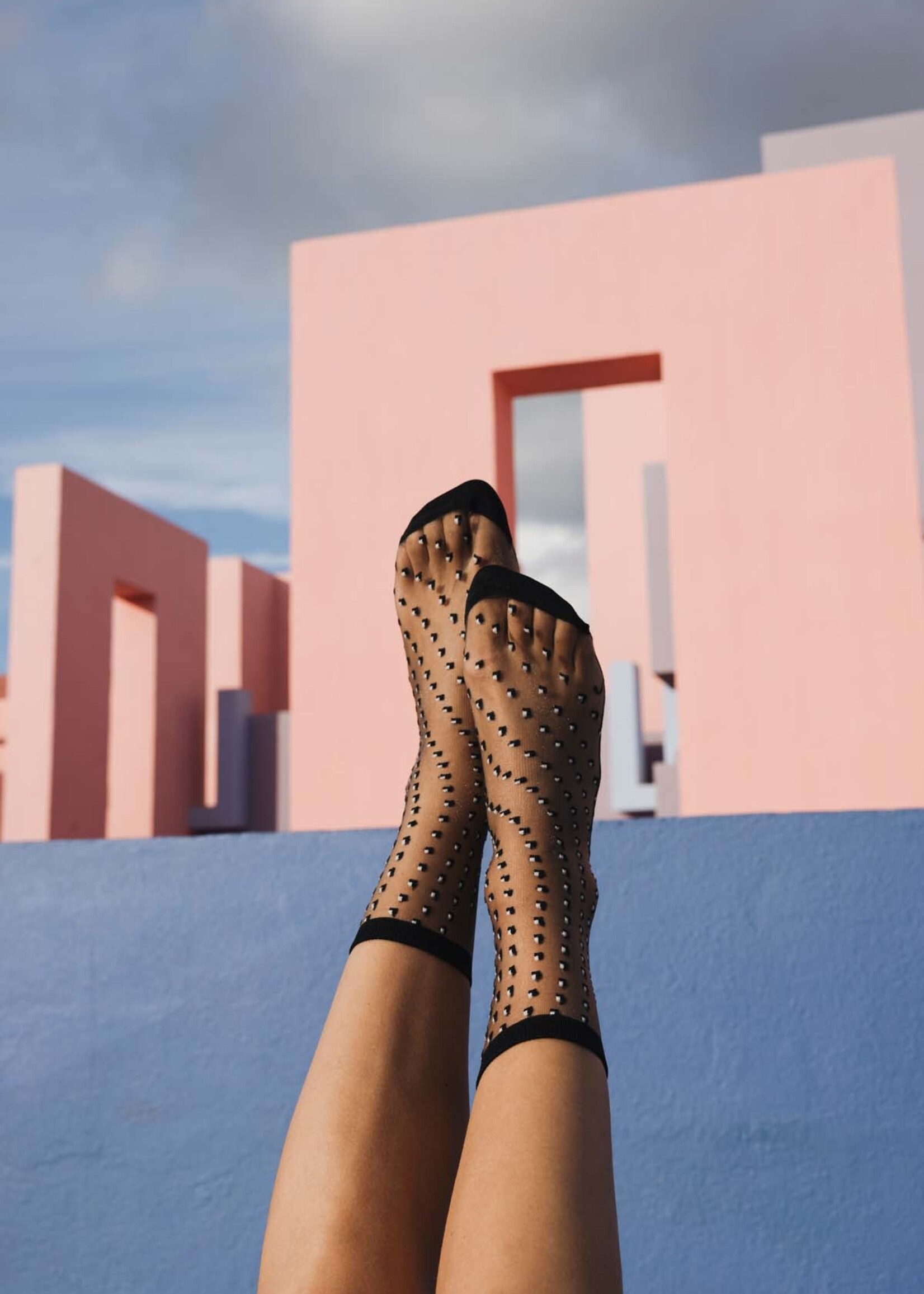 Atelier St Eustache Chaussettes Atelier St Eustache Crescent dune