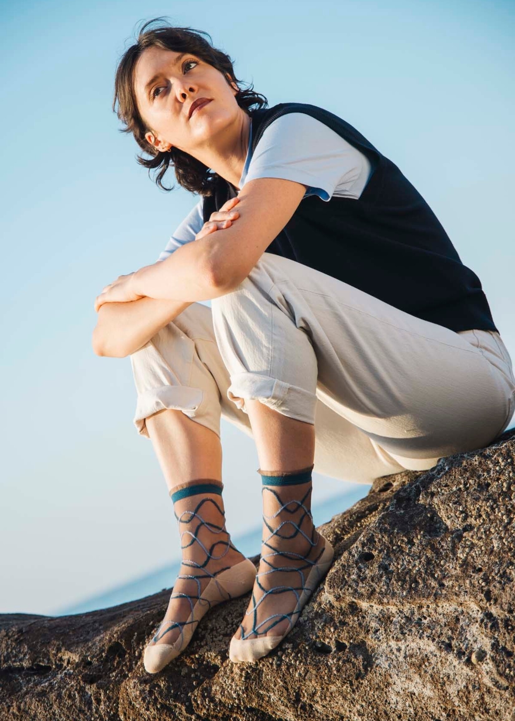 Atelier St Eustache Chaussettes Atelier St Eustache Riflessi