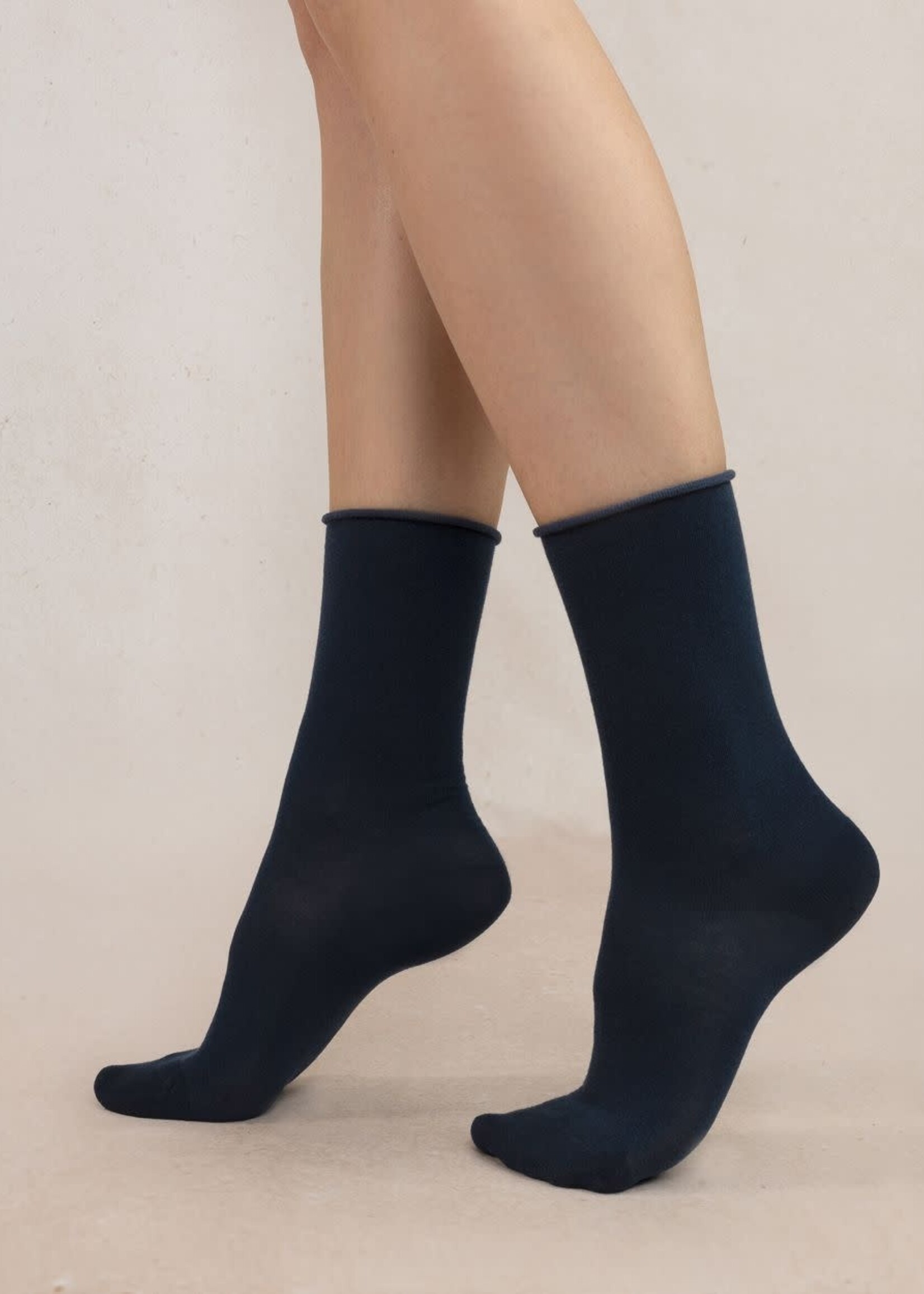 Bleu Forêt Chaussette BF velouté 6594
