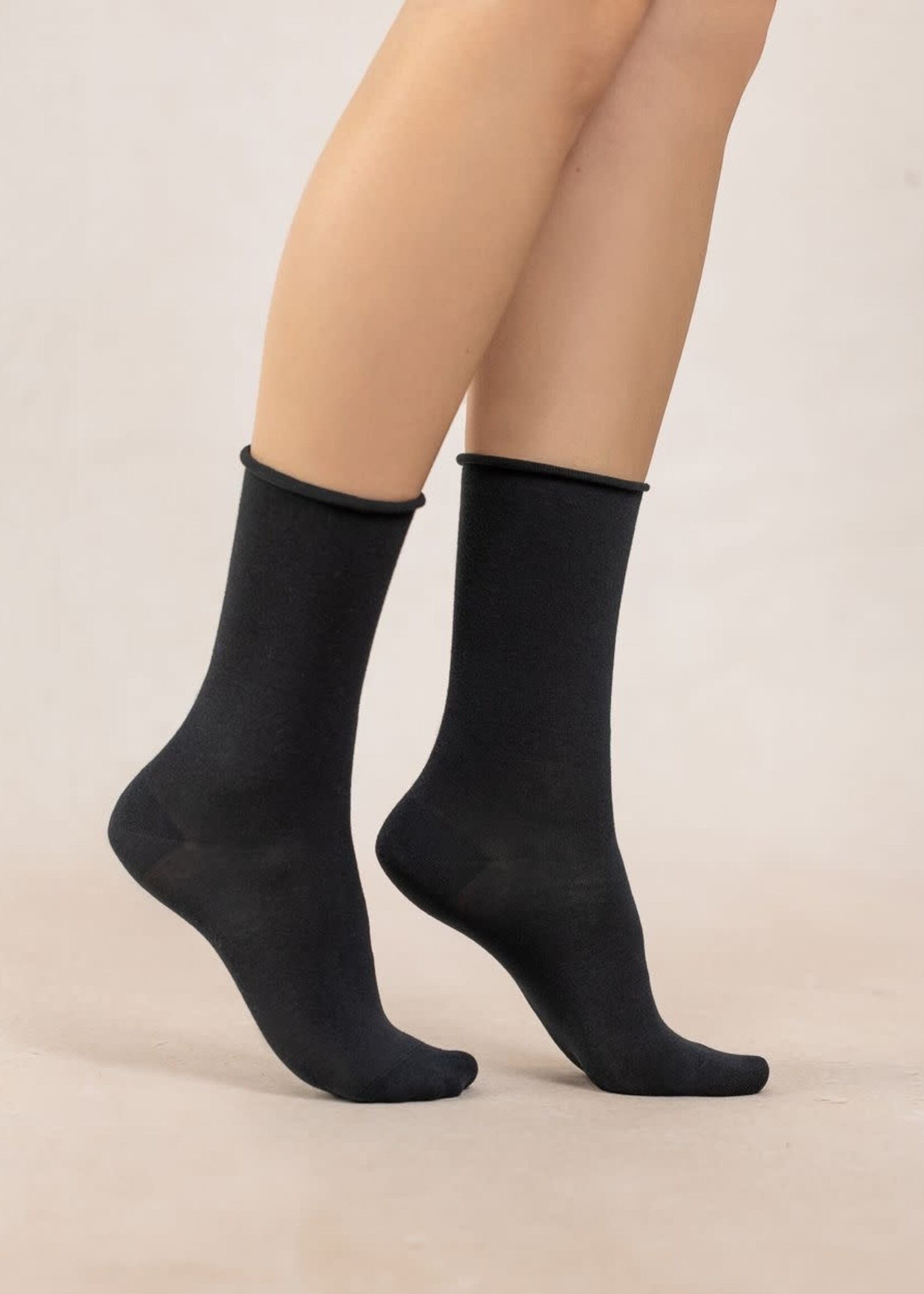 Bleu Forêt Chaussette BF velouté 6594