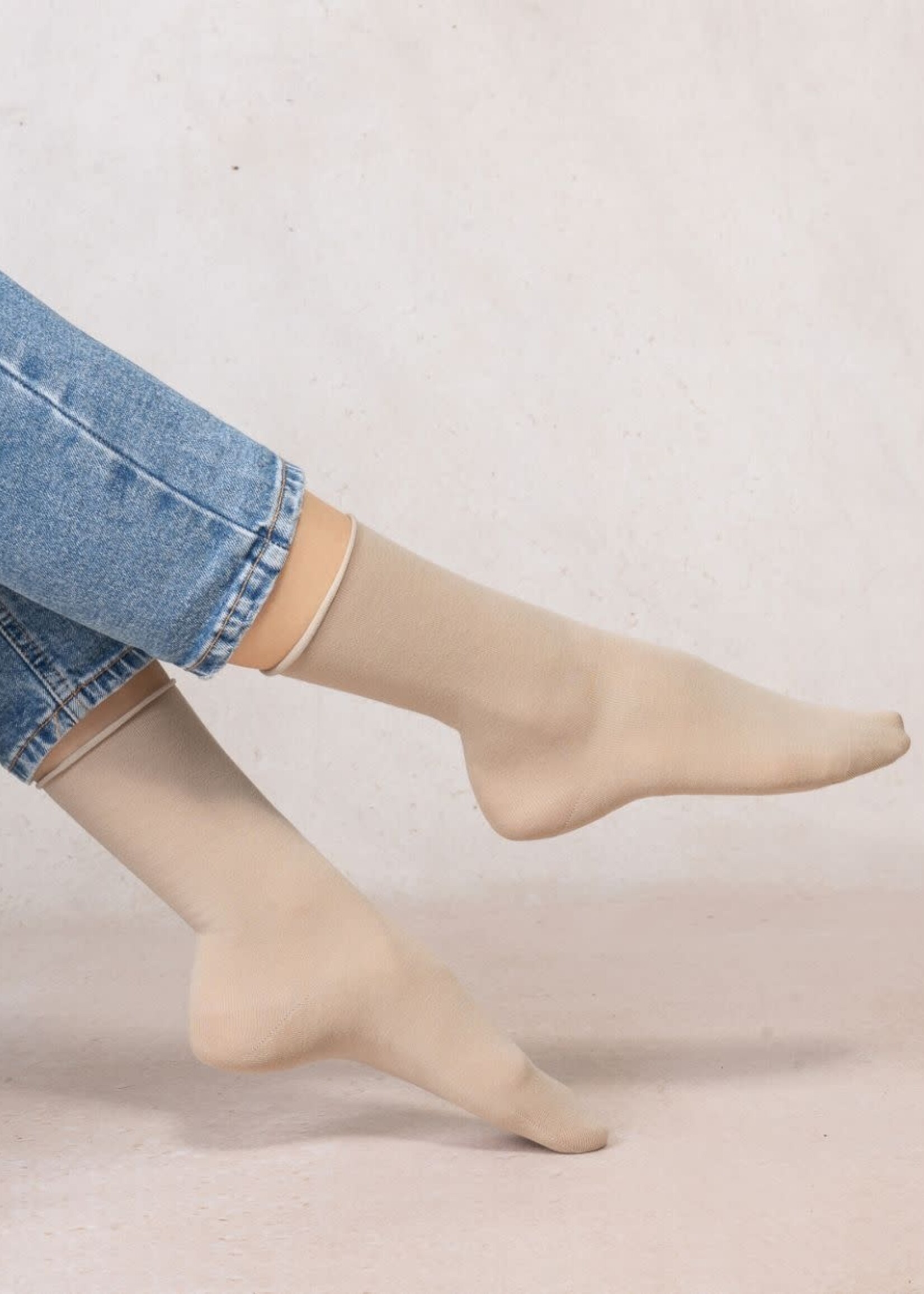 Bleu Forêt Chaussette BF velouté 6594