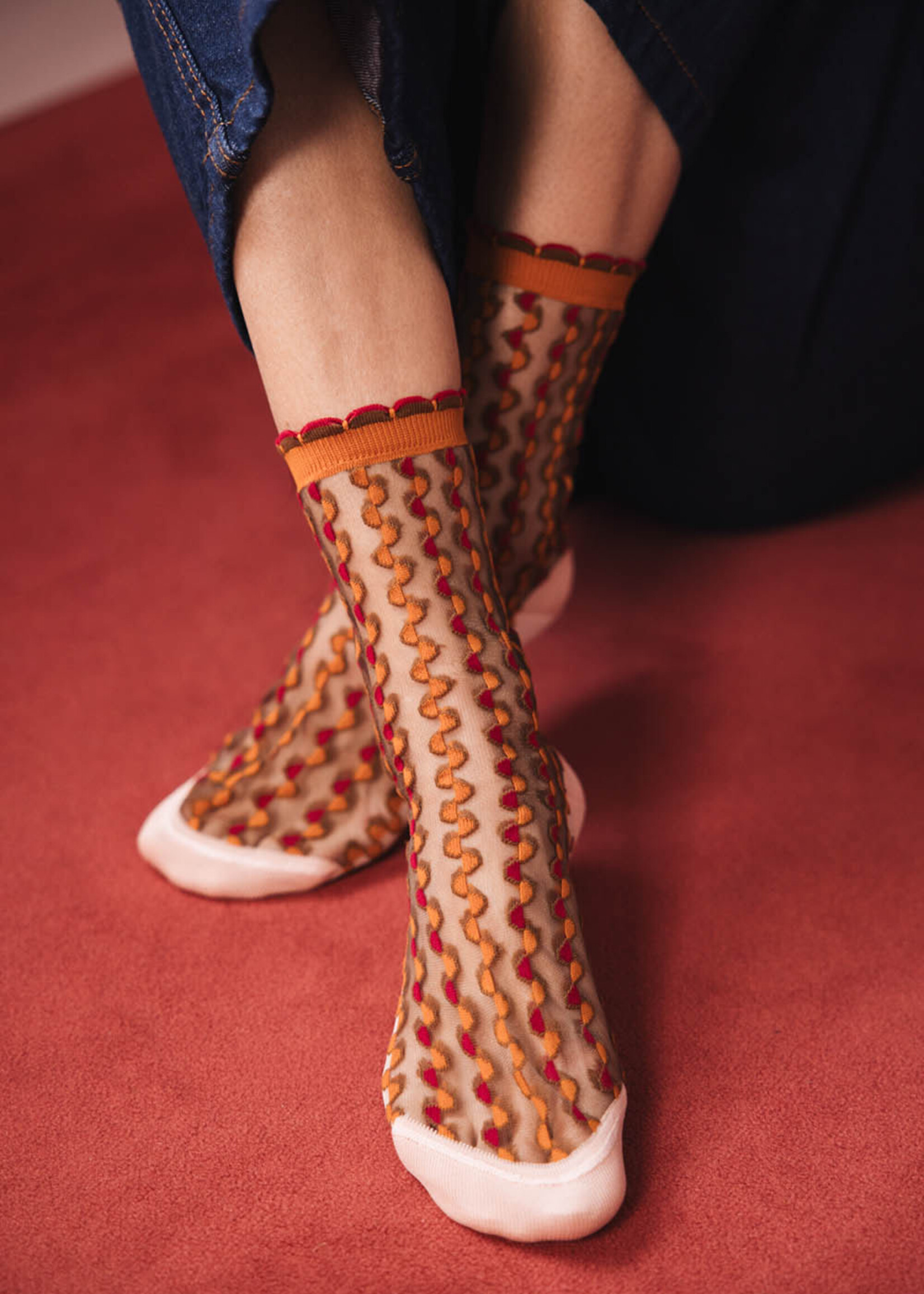 Atelier St Eustache Chaussettes Atelier St Eustache Cirkel-Broen