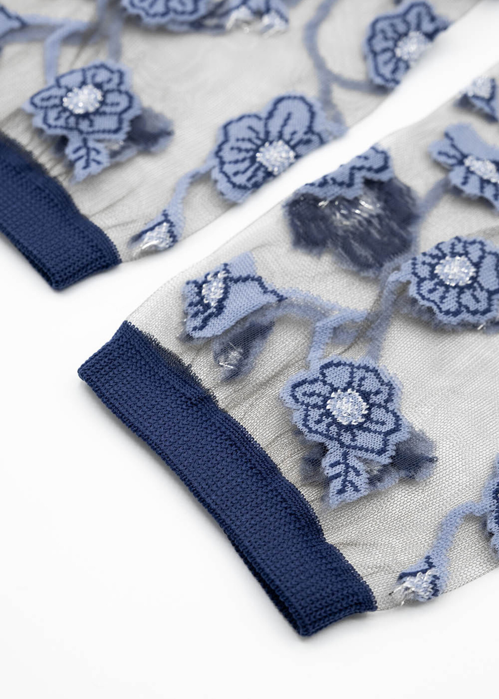 Atelier St Eustache Chaussettes Atelier St Eustache Blomst