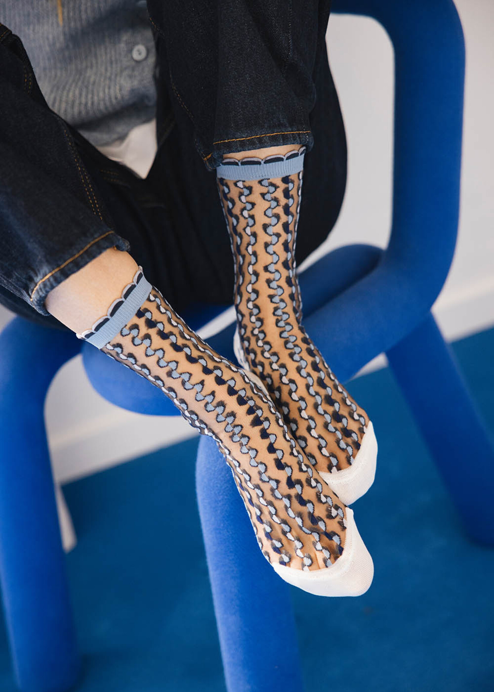 Atelier St Eustache Chaussettes Atelier St Eustache Cirkel-Broen