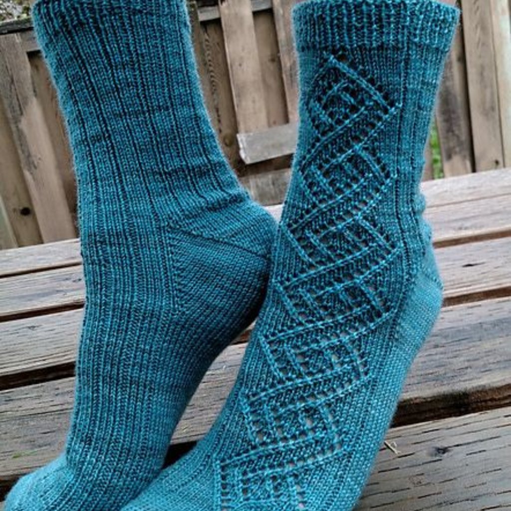 Lichen And Lace Lichen & Lace 80-20 Sock - Teal Tide