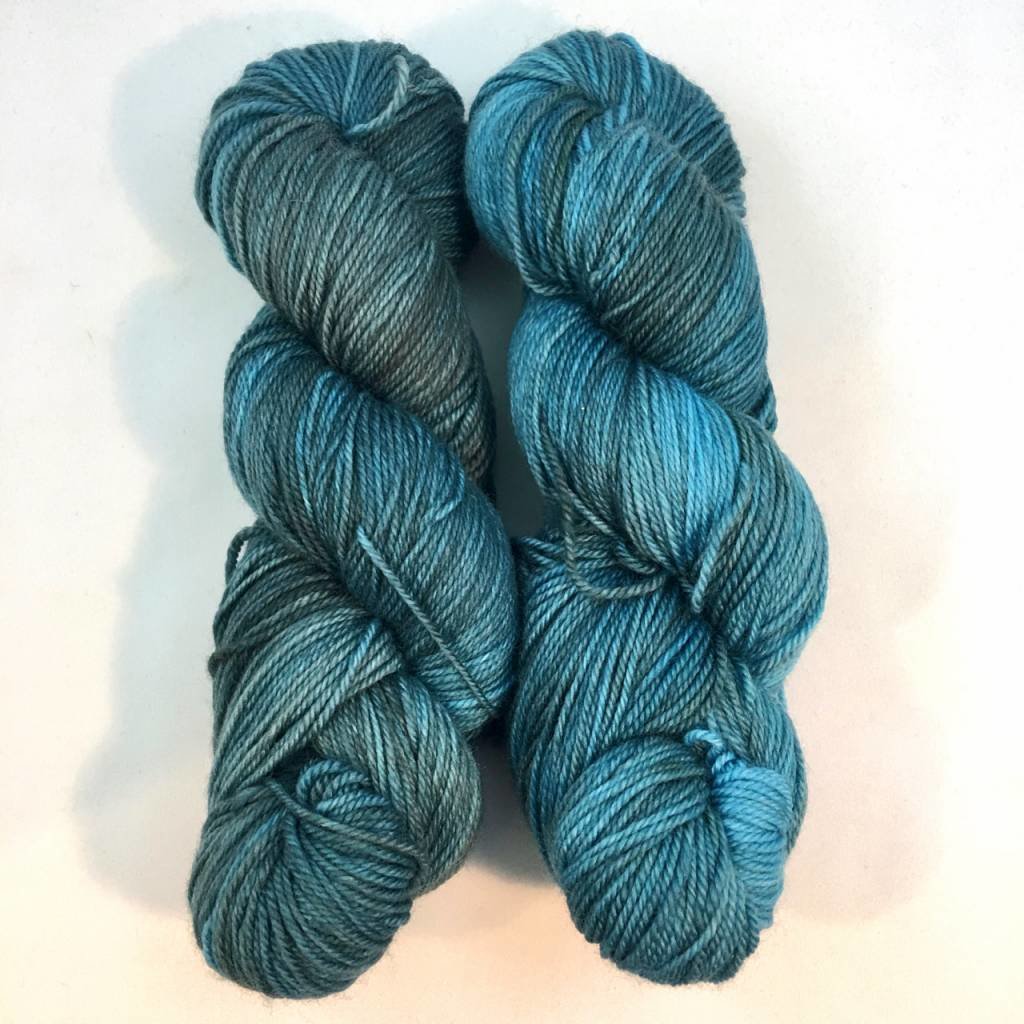 Lichen And Lace Lichen & Lace 80-20 Sock - Teal Tide