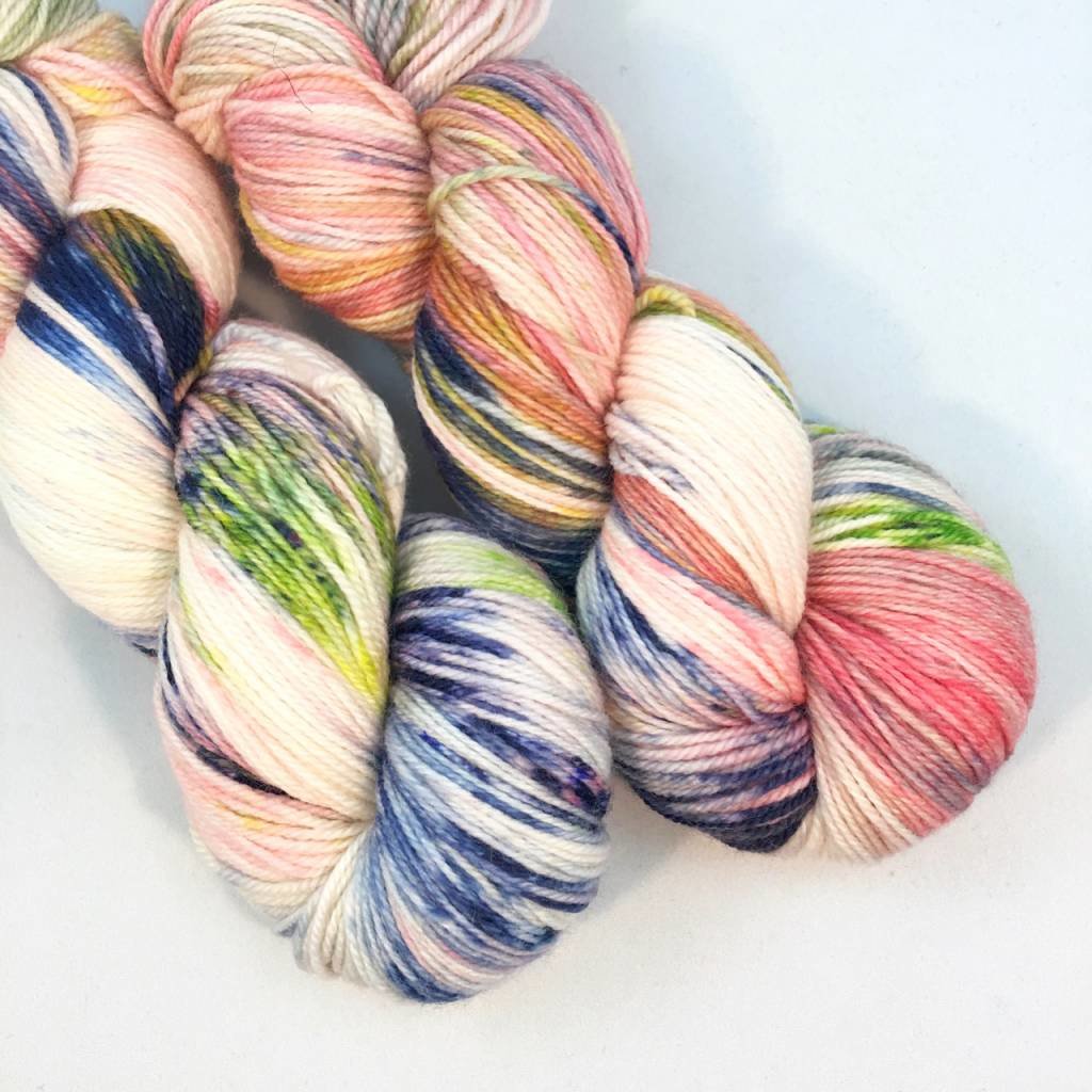 Lichen And Lace 80/20 Sock - Marsh Lily
